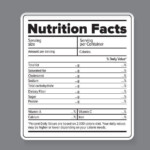 28 Blank Nutrition Label Template Word In 2020 With Images