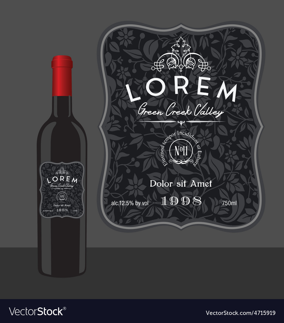 33 Free Mini Wine Bottle Label Template Labels Information List