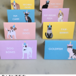 Cat And Dog Party Food Labels Printable Food Labels Template Adopt A