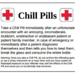 Chill Pill DOCTOR Glass Apothecary Jar Funny Gag By Scripturegifts