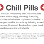 Chill Pill Template As A Cute Idea On A MM Jar Or Candy Jar Christmas