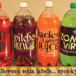 cm2 Halloween Soda Labels Free Download Printable