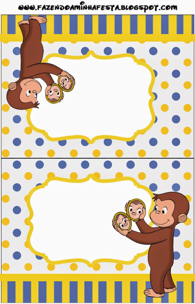 Curious George Free Printable Candy Bar Labels Oh My Fiesta In English