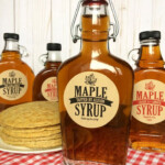 Custom Kraft Traditional Maple Syrup Labels In 2020 Maple Syrup