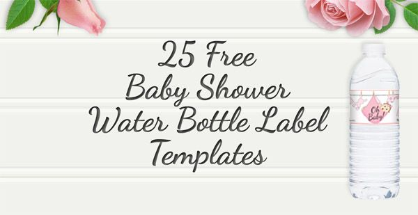 Design Your Own Or Use One Of 25 Templates To Create A Baby Shower 
