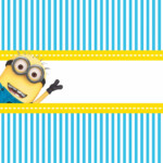 Despicable Me Free Printable Candy Bar Labels Oh My Fiesta In English