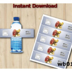 Download Printable Skylanders Water Bottle Labels Template DIY Printables