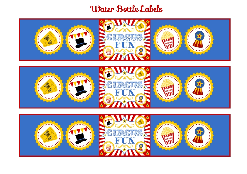 Download These FREE Circus Printables For A Fun Party Catch My Party