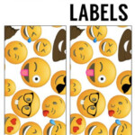 Emoji Water Bottle Labels Free Printable Emoji Fiesta Fiestas Emojis
