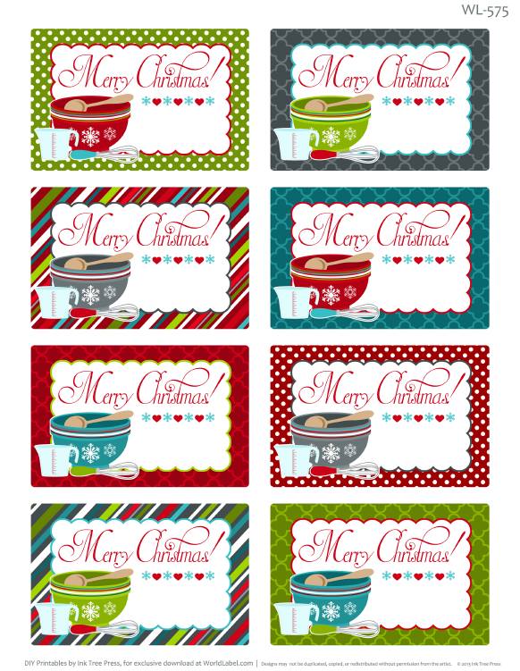 Enjoy These Really Fun FREE Printable Labels For Homemade Baked 