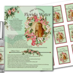 FLORIDA WATER COLOGNE Recipe With Labels Spiritual Etsy