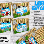 Fortnite Tent Cards Printable Labels Food Labels Print Birthday Party