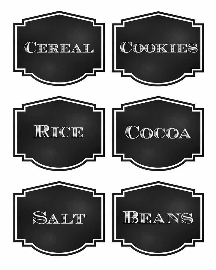 Free Food Label Template Unique Reorganized Simplicity Free Printable 