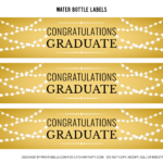 Free Gold Graduation Printables Catch My Party
