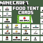 Free Minecraft Printables Food Labels Google Search Minecraft