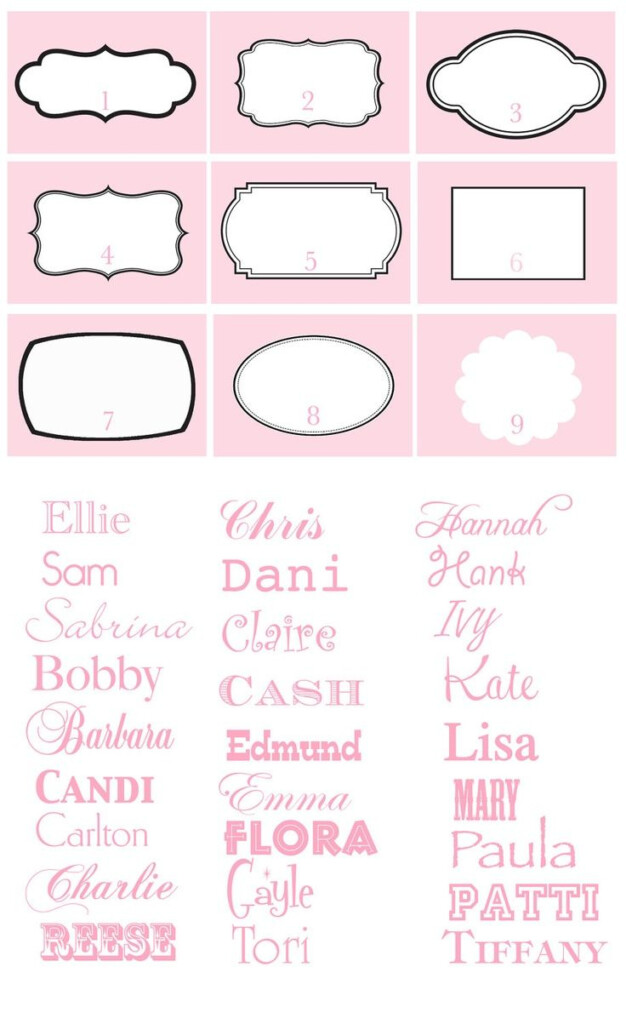 Free Printable Candy Jar Labels Candy Buffet Can Be A Great 