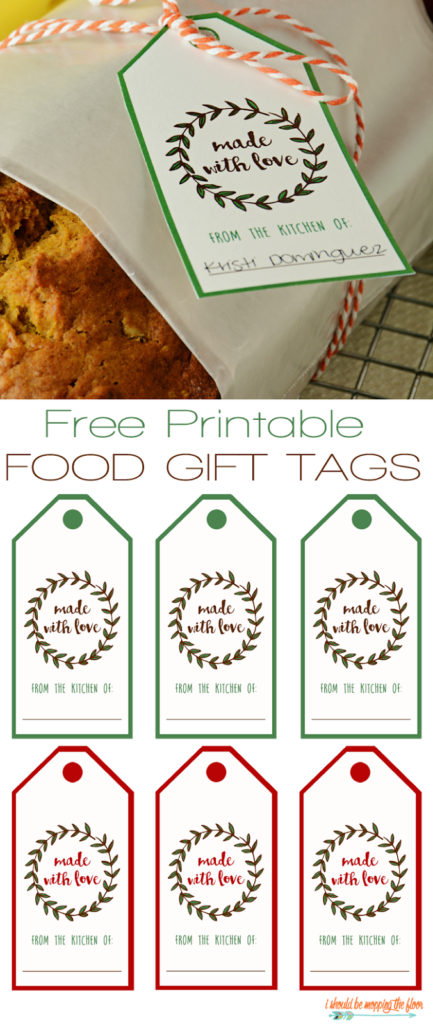 Free Printable Food Gift Tags Food Gifts Tags Homemade Gift Tags 