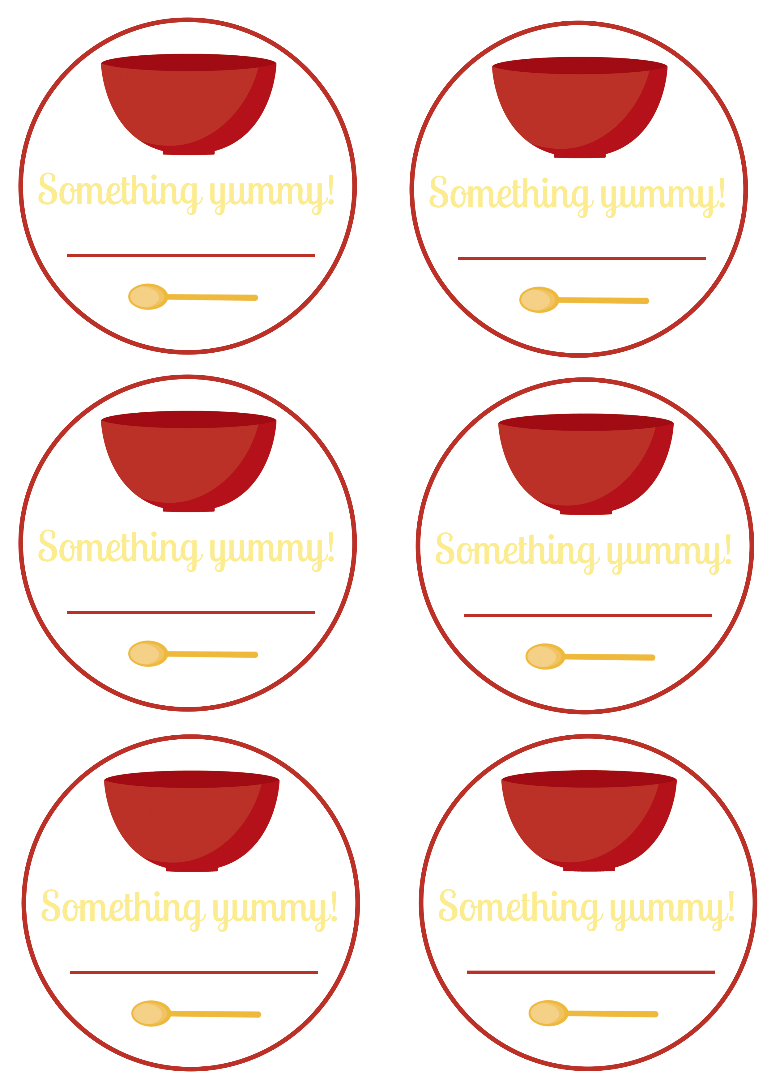 Free Printable Food Labels And Canning Labels Blissfully 