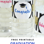 Free Printable Graduation Water Bottle Labels Printable Water Bottle