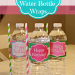 Free Printable Happy Birthday Water Bottle Label Wraps Printable