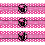 Free Printable Minnie Mouse Bottle Labels Bottle Label Template