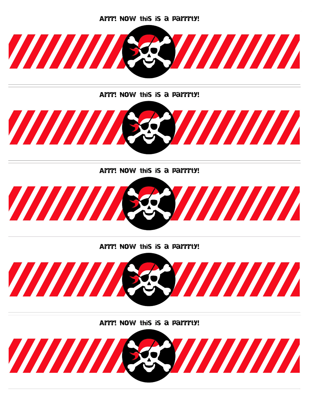 Free Printable Pirate Food Labels Made By Creative Label Pirate 