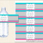 Free Printable Water Bottle Labels For Baby Shower Elegant Instant