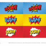 Free Superhero Party Printables Superhero Party Printables Superhero