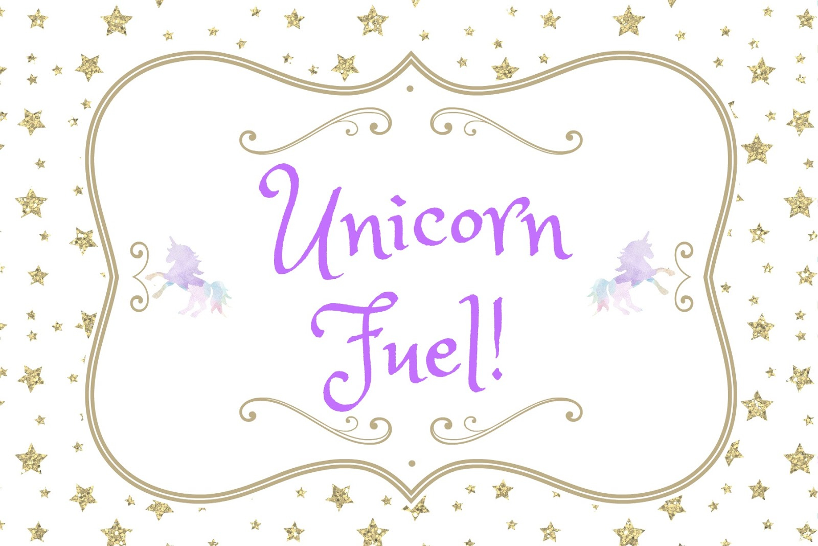 Free Unicorn Party Printables Shipwrecked On Fabulous Island