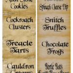 Harry Potter Food Drink Labels Google Drive Harry Potter Candy