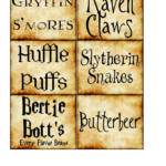 Harry Potter Food Labels page 001 Harry Potter Candy Harry Potter