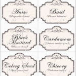 Inspirational Spice Jar Label Template Free Best Of Template With