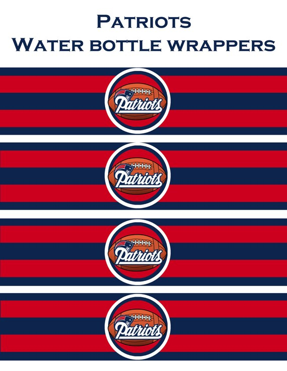Instant Download NFL New England Patriots Water By DecorAtYourDoor