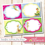 Items Similar To Tinkerbell Party Food Tents Labels Girls Birthday
