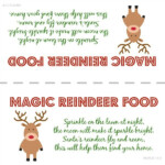Life According To Mrs Shilts Magic Reindeer Food Reindeer Food
