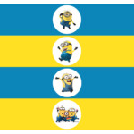 Minion Water Bottle Labels FREE Printable Despicable Me Minions Water