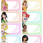 Nametags jpg 800 1 022 Pixels Princess Party Decorations Disney