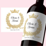 PDF Template 3 5x4 Editable Wine Label INSTANT DOWNLOAD Wedding Wine
