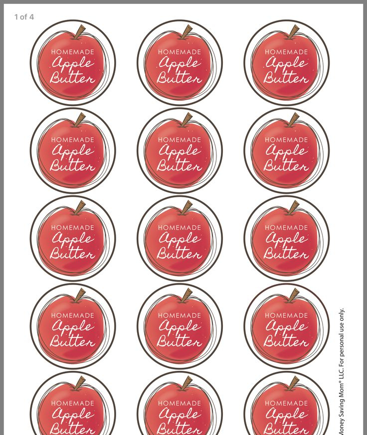Pin By Leanna Davis On Canning Labels Homemade Apple Butter Homemade 