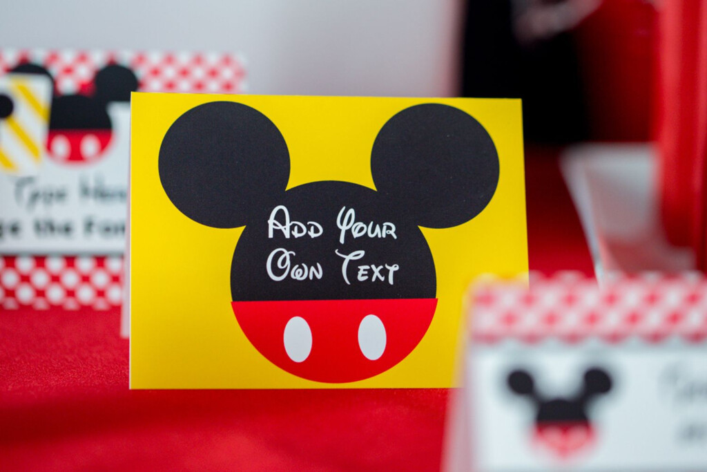 Pin On Mickey Mouse Birthday Ideas