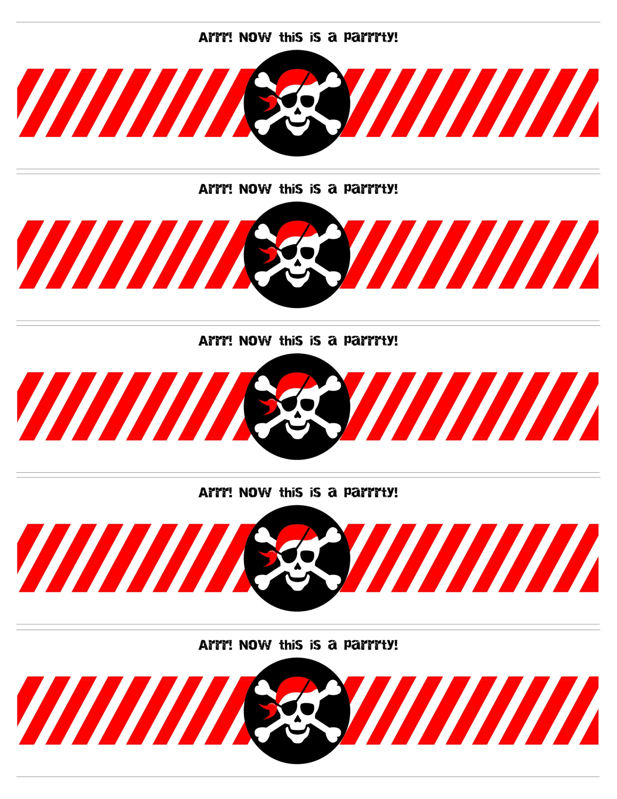 Pirate Birthday Party With FREE Printables How To Nest For Less
