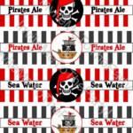 Pirate Printable Water Bottle Labels By InviteMeToTheParty On Etsy 7