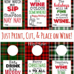 Plaid Wine Labels Free To Print On Hip2Save Wine Gift Tags Wine
