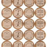 Printable Canning Jar Labels