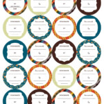 Printable Canning Jar Labels