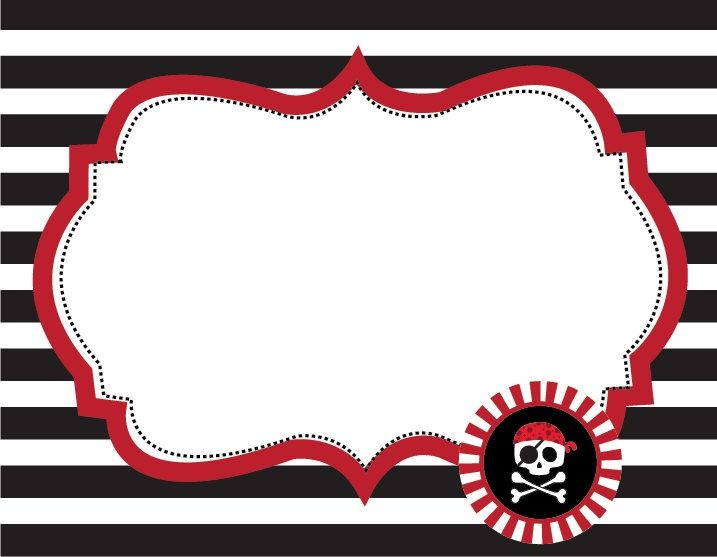 Printable Pirate Food Labels Google Search Pirate Theme Party 