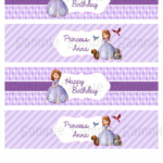 Sofia The First Water Bottle Labels And 50 Similar Items