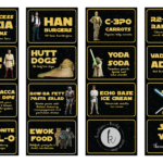 Star Wars Food Label Printables Invitation Design Blog