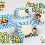 Toy Story 4 Food Labels Toy Story Party Supplies Toy Story Baby Toy
