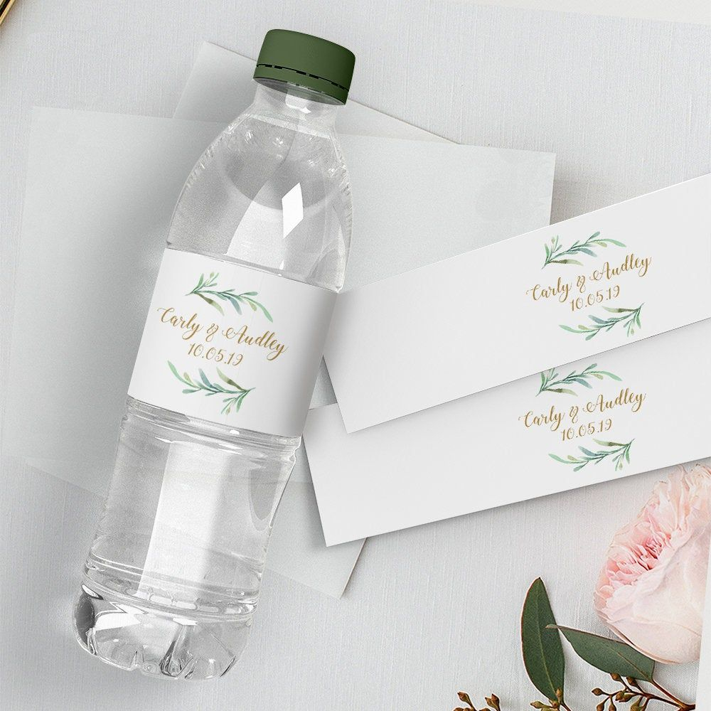 Water Bottle Label Diy Printable Wedding Water Bottle Intended For Diy 